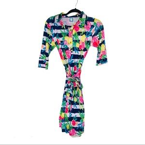 Vera Fishbaugh Floral Dress